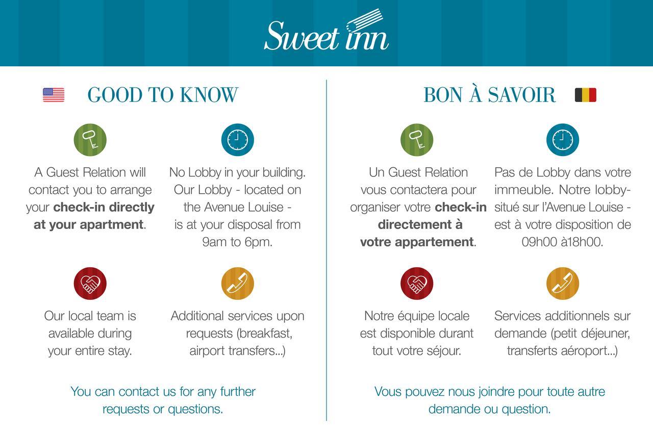 Sweet Inn Apartments-Eu Parliament Brussel Eksteriør bilde